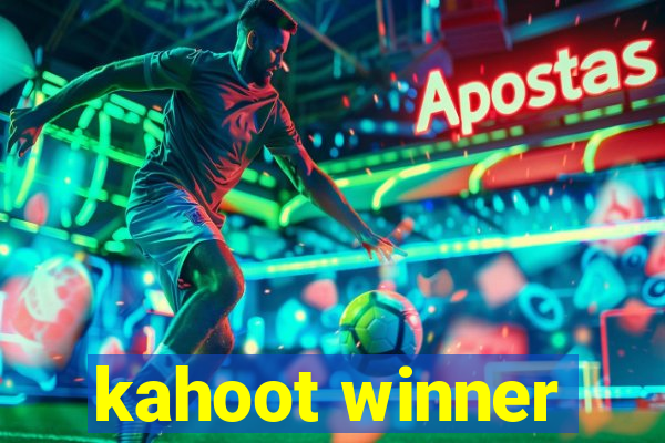 kahoot winner